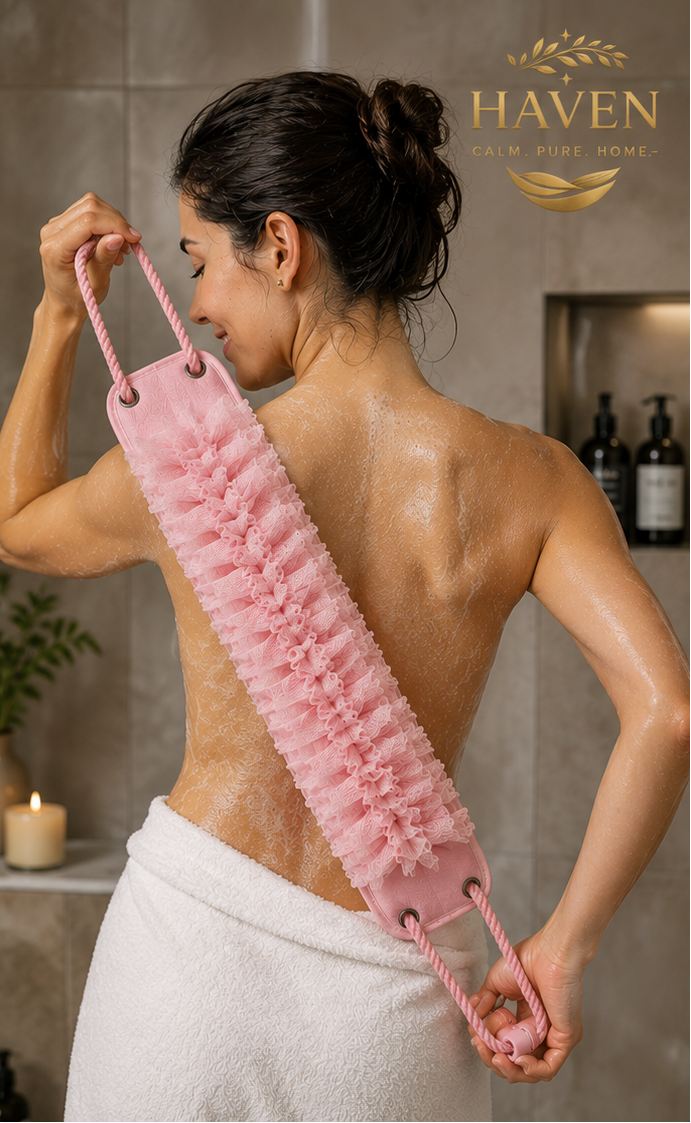 HAVEN Cleanse™ Dual-Sided Exfoliating Back Scrubber