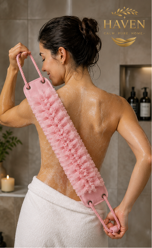 HAVEN Cleanse™ Dual-Sided Exfoliating Back Scrubber