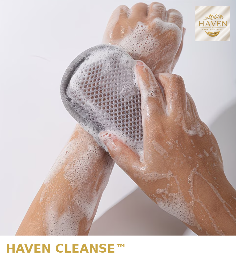 HAVEN Cleanse™ Exfoliating Body Scrubber – Deep Clean, Smooth Skin, Total Refresh 2 Pack